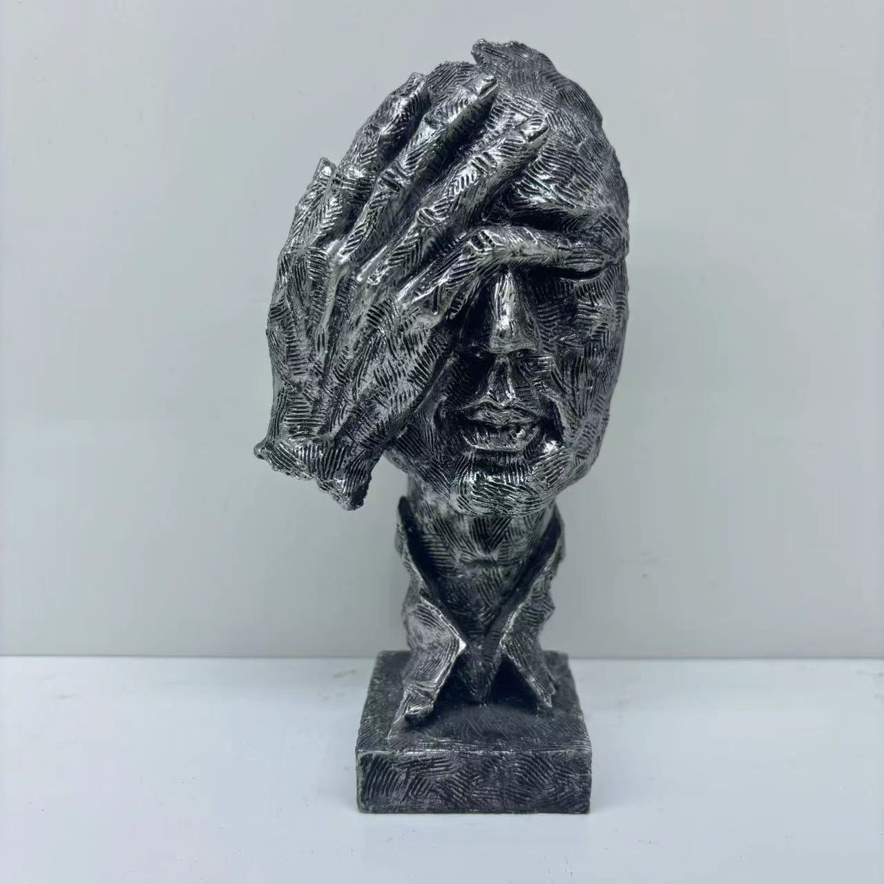 厂家直销 小号不看抽象工艺品创意北欧雕塑摆件复古办公室客厅 装饰品礼品