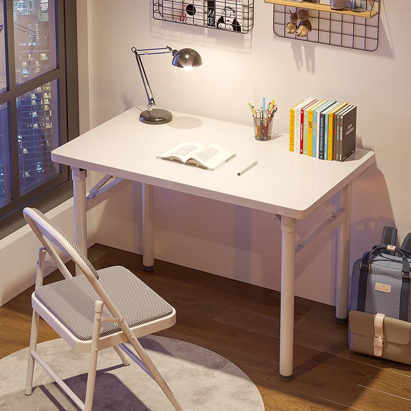 folding table household minimalist dining table rental room portable simple dining table small apartment rectangular stall dining table