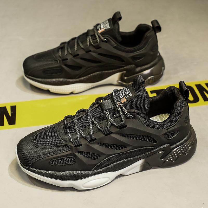 Spring Daddy Shoes Low Top Men's Shoes Korean Fashion men's Sports Shoes Casual Shoes Breathable Mesh Versatile Fashion Shoes