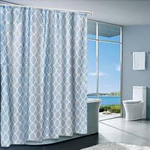 geometric thickening mini matt polyester waterproof shower curtain modern minimalist bathroom shower curtain home partition the cord fabric