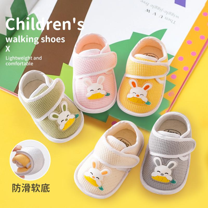 spring summer baby shoes non-slip soft bottom toddler shoes baby floor shoes socks 0-6 months 6-12 months lace-up
