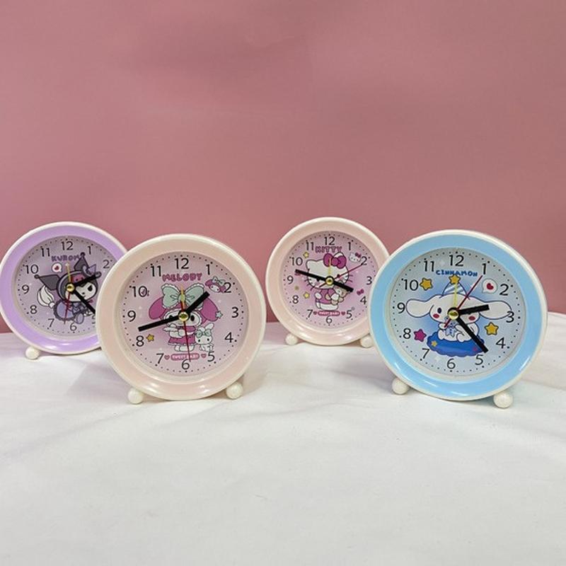 new cartoon alarm clock creative bedroom bedside little alarm clock living room digital plastic clock student desk small desk clock