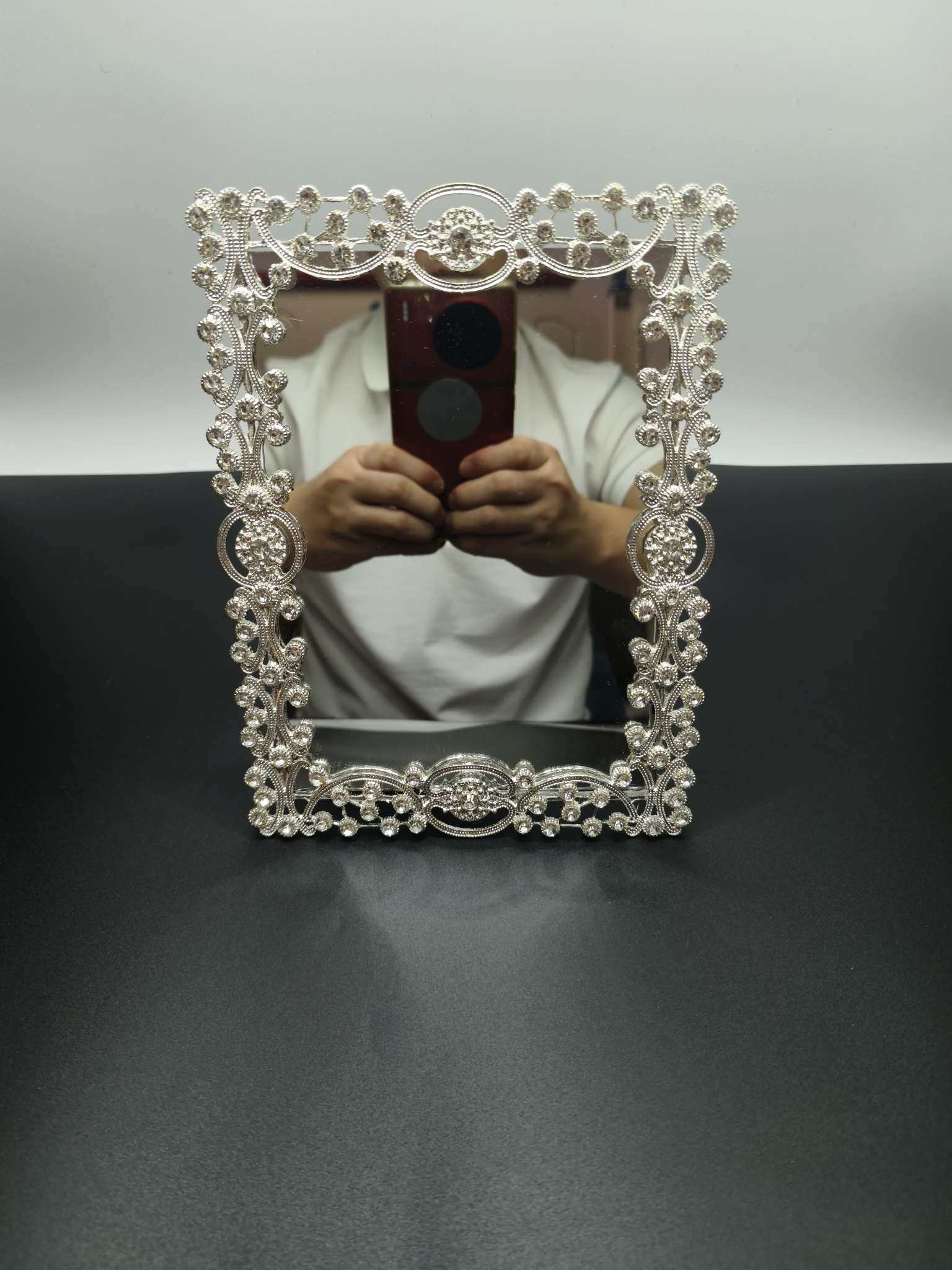 Metal mirrors, handicrafts, gifts, ornaments, stands, bases, auxiliary materials, selected elegant art displays, home decorations detail image 2