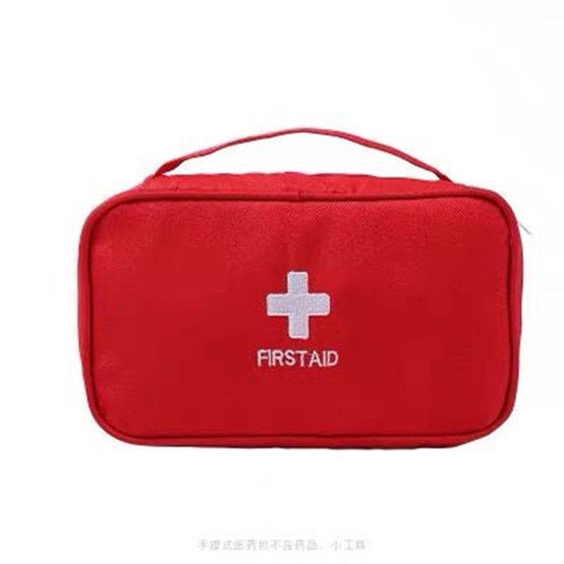 epidemic prevention supplies first aid kits car medicine bag first-aid kit large travel portable medicine organizing storage bag Item Picture