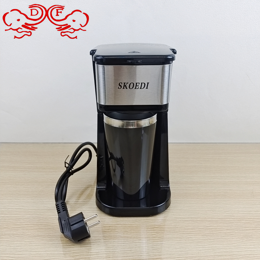DF68200 Small coffee maker Home drip kitchen small home tea dual automatic American coffee maker DF TRADINGHOUSE Specification drawing