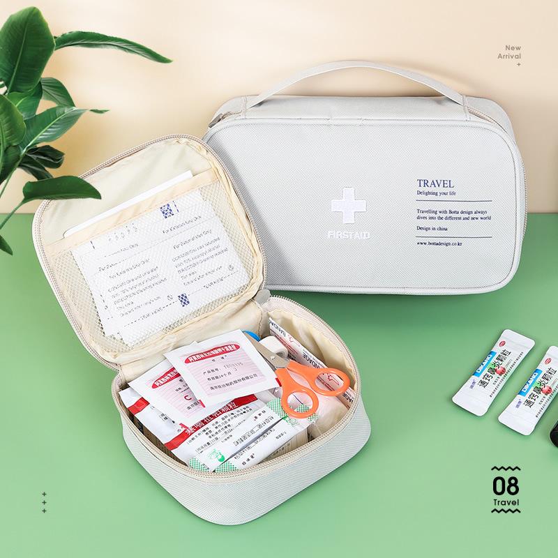 cross-border first-aid kit portable herb bag emergency bag waterproof medicine storage bag epidemic prevention bag travel first aid kits medical box Specification drawing