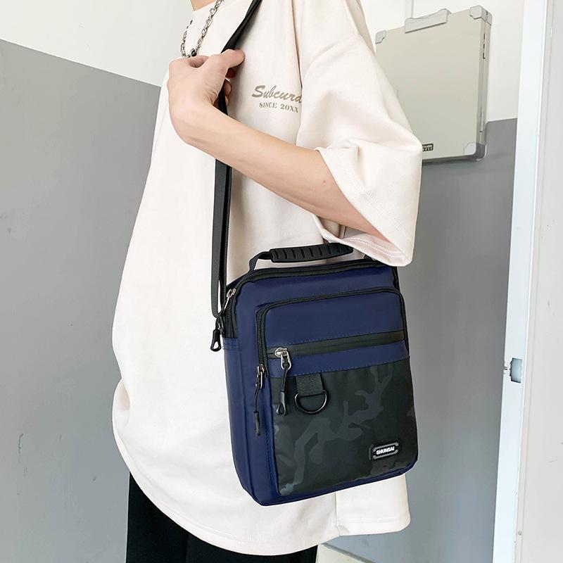 品质男包运动休闲包斜挎包单肩包手提包尼龙面料源头工厂来样定做细节图