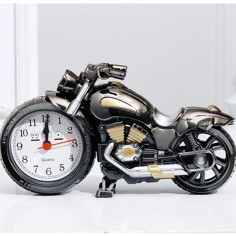 wholesale daily necessities alarm clock four styles motorcycle alarm clock fashion personality and creativity alarm clock student antair nightstand Application Scenario