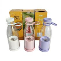 Juice Extractor Manual Wine Bottle Juicer Portable 6 Cutter Head Portable Cup Mini Electric Juicer Cup