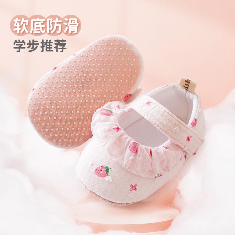 spring and summer floor socks children's baby shoes socks baby toddler socks soft bottom non-slip floor shoes girls' lace-up shoes