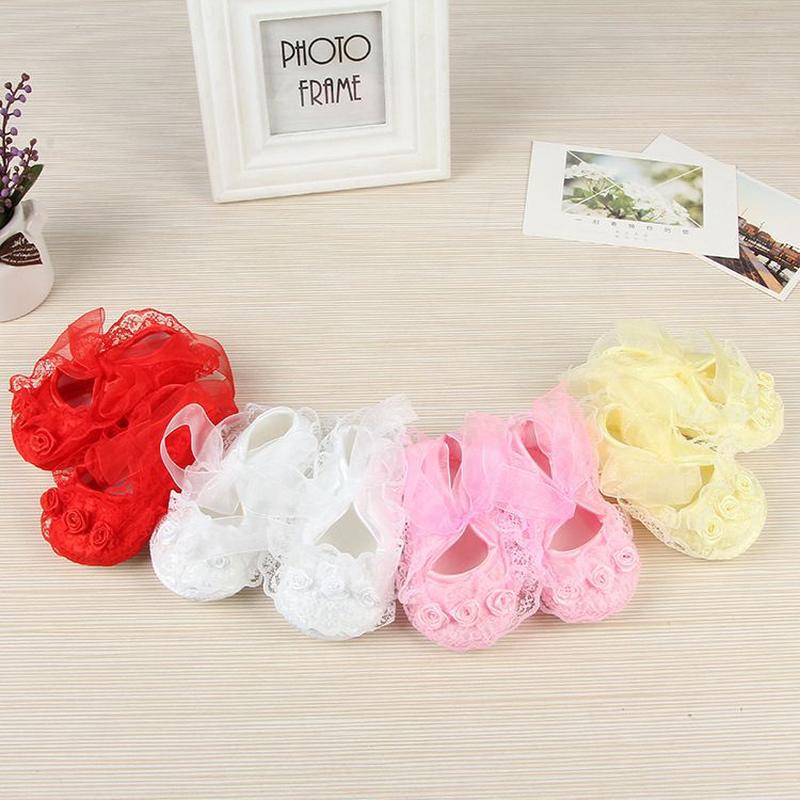 lace princess shoes baby's shoes breathable step children's shoes soft bottom men and women sandals yangyang baby girl baby shoes spring and autumn