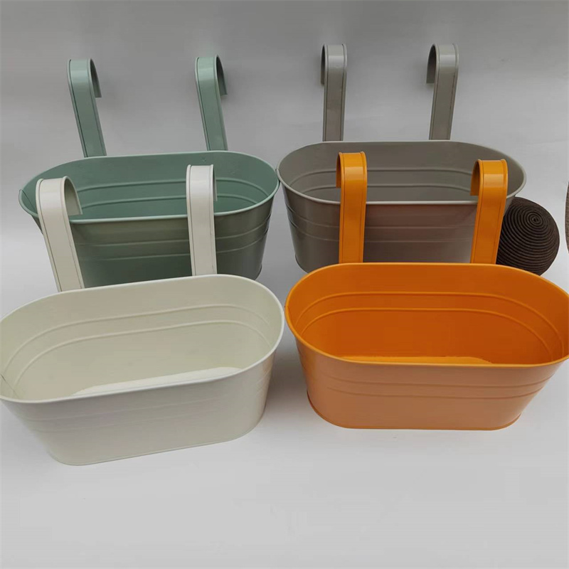 糖果色双勾铁皮桶收纳桶详情1