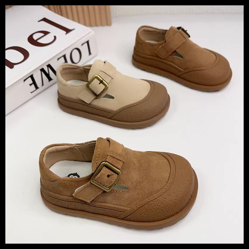 Retro Children's Casual Pumps 2024 Summer New Baby Girl Daddy Shoes Breathable Big Head Ugly Cute Pumps Wholesale