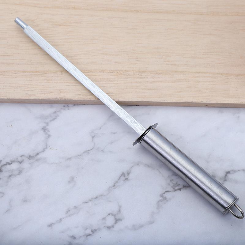 factory store aba3-2pc fruit knife sharpener kitchen chef knife cleaver household steel handle kitchen knife suit Application Scenario