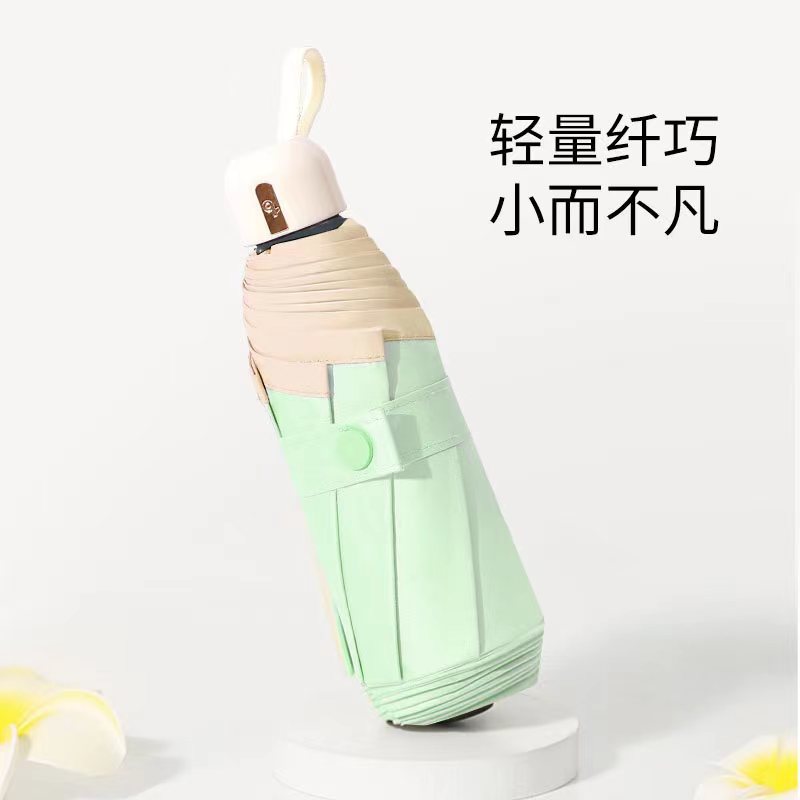 Umbrella, thumb umbrella, multi-functional rainproof and sunshade, sun umbrella, daily necessities, small household appliances, windproof tools, stall annual review special umbrella, sun umbrella integrated detail image 5