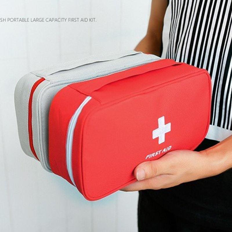 epidemic prevention supplies first aid kits car medicine bag first-aid kit large travel portable medicine organizing storage bag Application Scenario