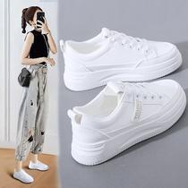 Casual Shoes for Women 2024 Summer New Board Shoes Women's Shoes Breathable Mesh White Shoes for Women Korean Style All-Matching Shoes Qr03
