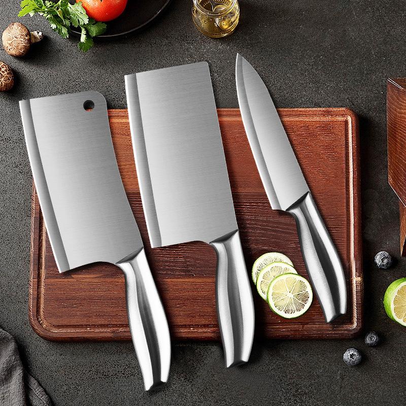 household all-steel kitchen knife dedicated for chefs sharp chopper knife kitchen slicing knife stainless steel vegetable knife knife full figure