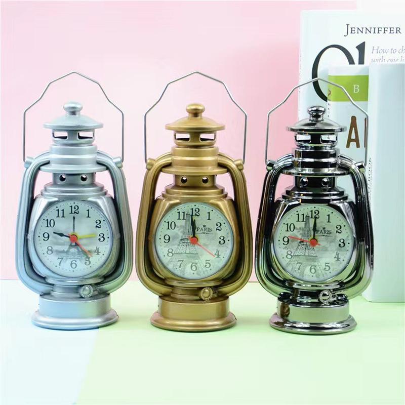 retro alarm clock 993b portable alarm clock retro kerosene lamp alarm clock desktop desk clock little alarm clock