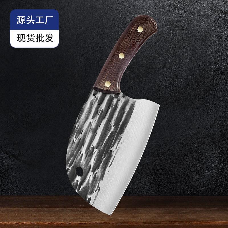 household hand-forged kitchen knife kitchen dedicated for chefs meat cutting slicing knife sharp cutting dual-use cutting dual-use