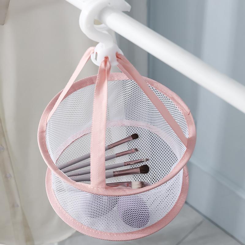 beauty egg drying net pocket powder puff makeup sponge drying basket makeup tool bucket brush drying rack Item Picture