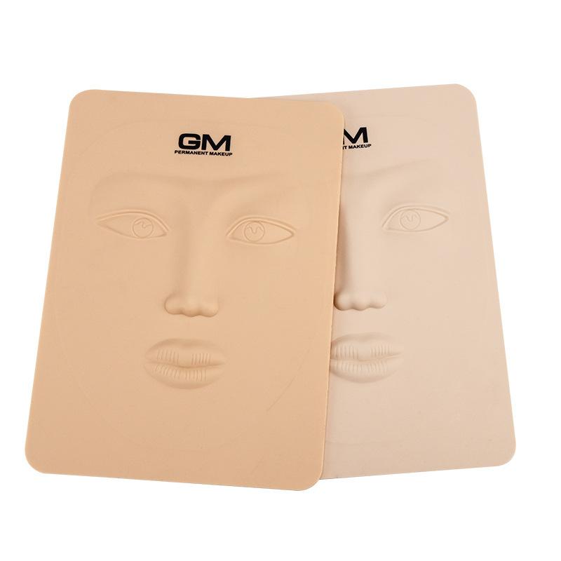 High Quality Tattoo Embroidery Practice Leather Semi-Permanent Eyebrow Tattoo Lines Eyebrow Eyeliner Floating Lip Solid Face Silica Gel Artificial Leather Item Picture