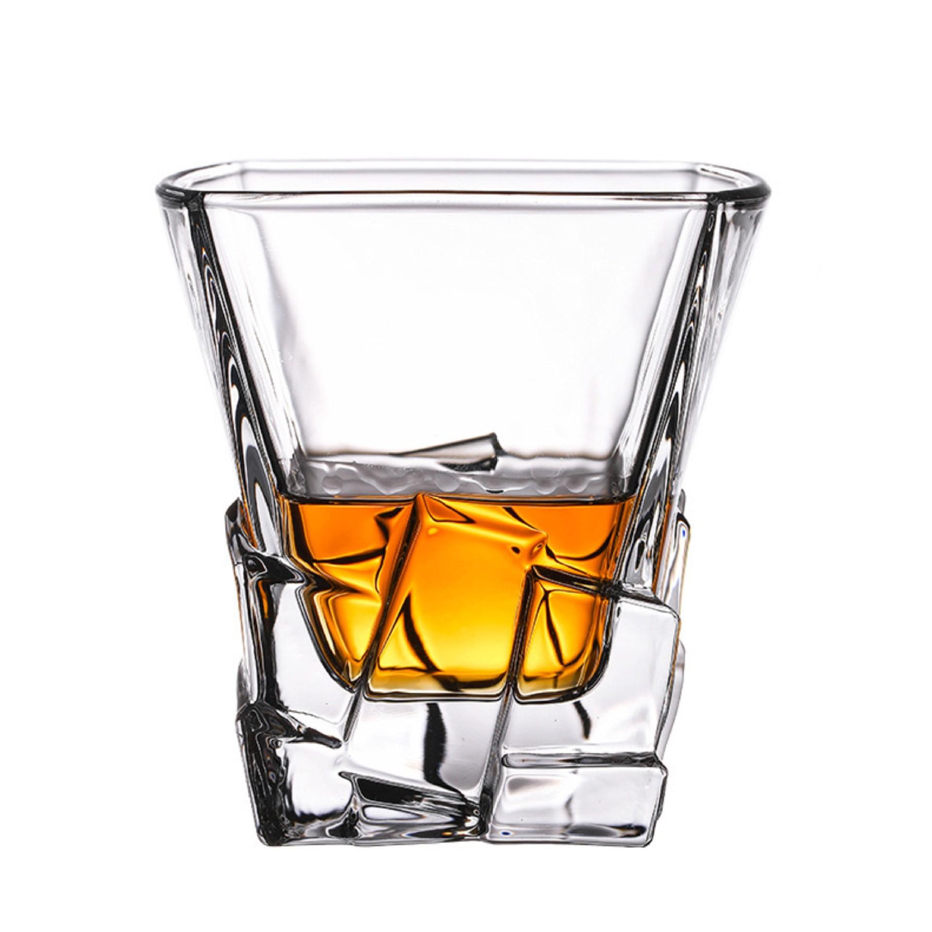 amazon crystal textured glass whiskey shot glass home cocktail wine glass