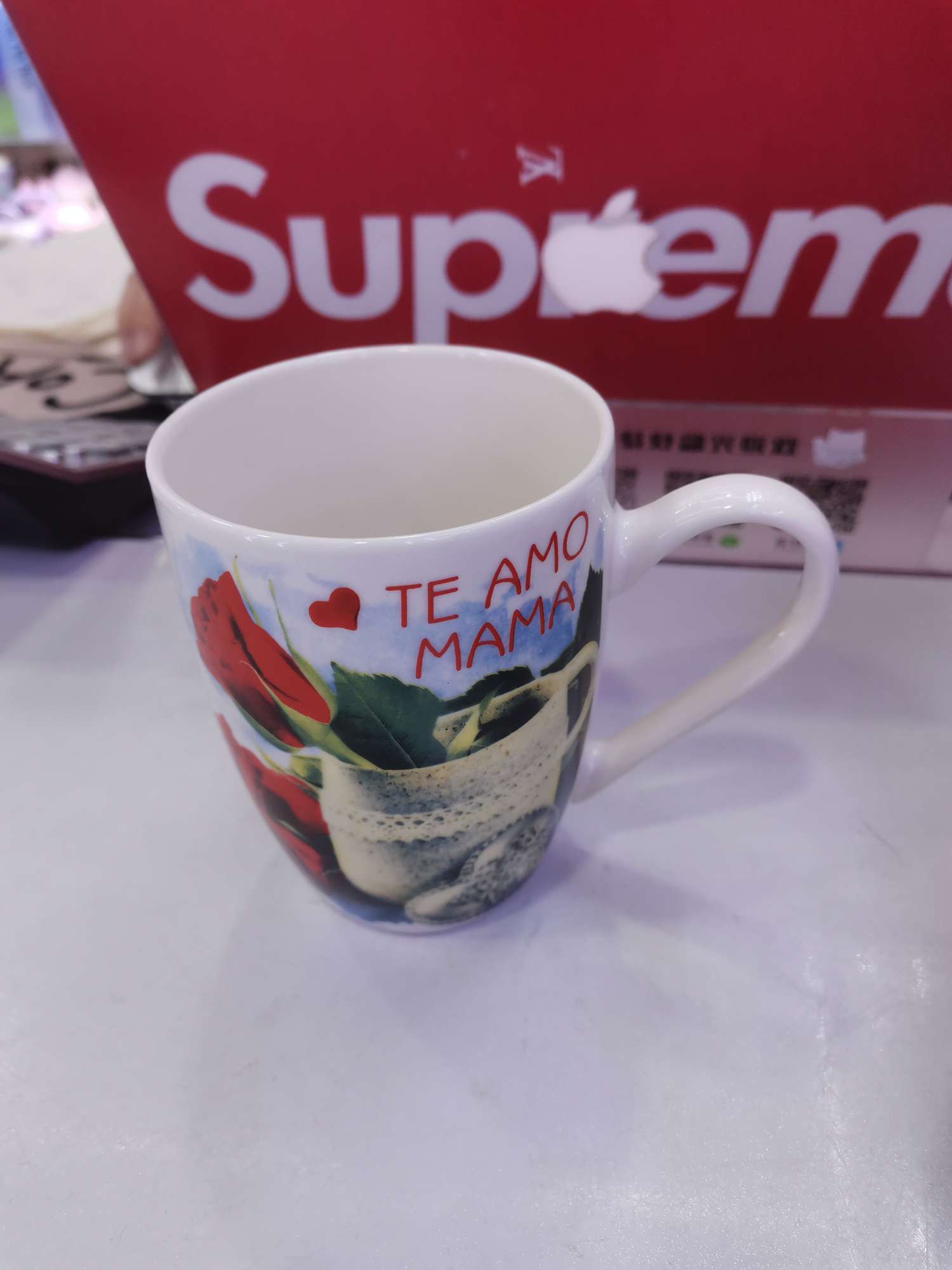 日用百货杯具专区 陶瓷杯马克杯水果图案设计 咖啡陶瓷杯适用 学生款可爱陶瓷杯子