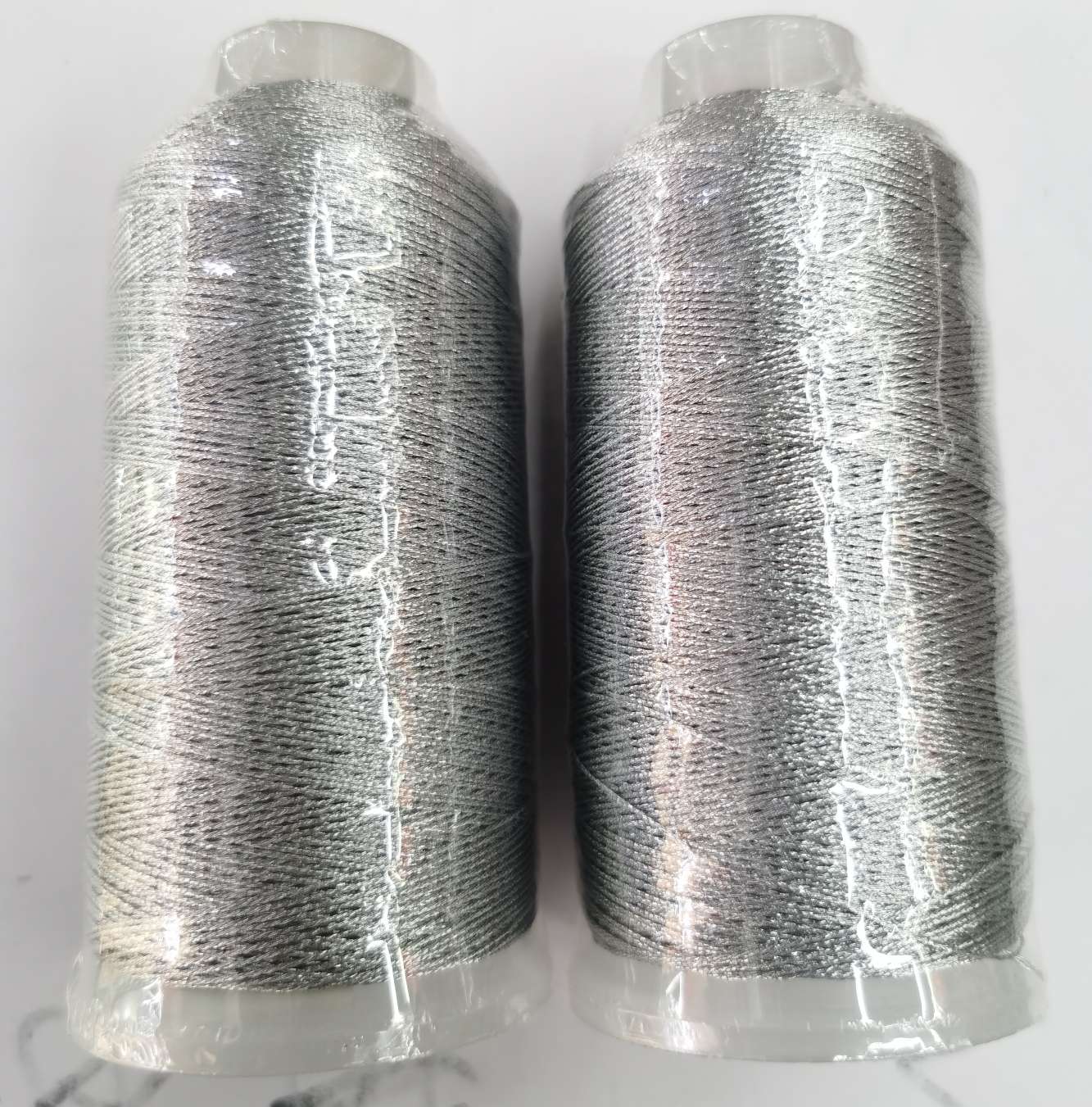 3，6，9股银色丝线，藏式棉绳半成品饰品配件 铁单圈调节挂绳 魔术贴理线宠物首饰 高品质饰品线绳 DIY手工制作材料