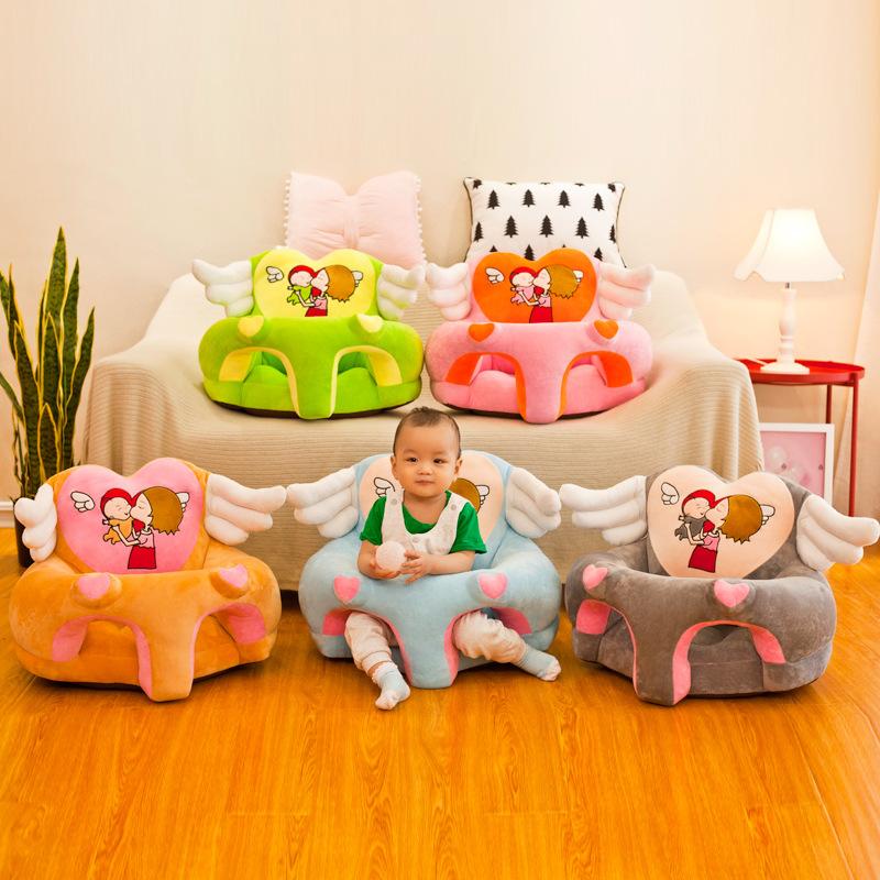 angel wings infant seat cartoon lazy sofa kindergarten baby gift doll factory wholesale