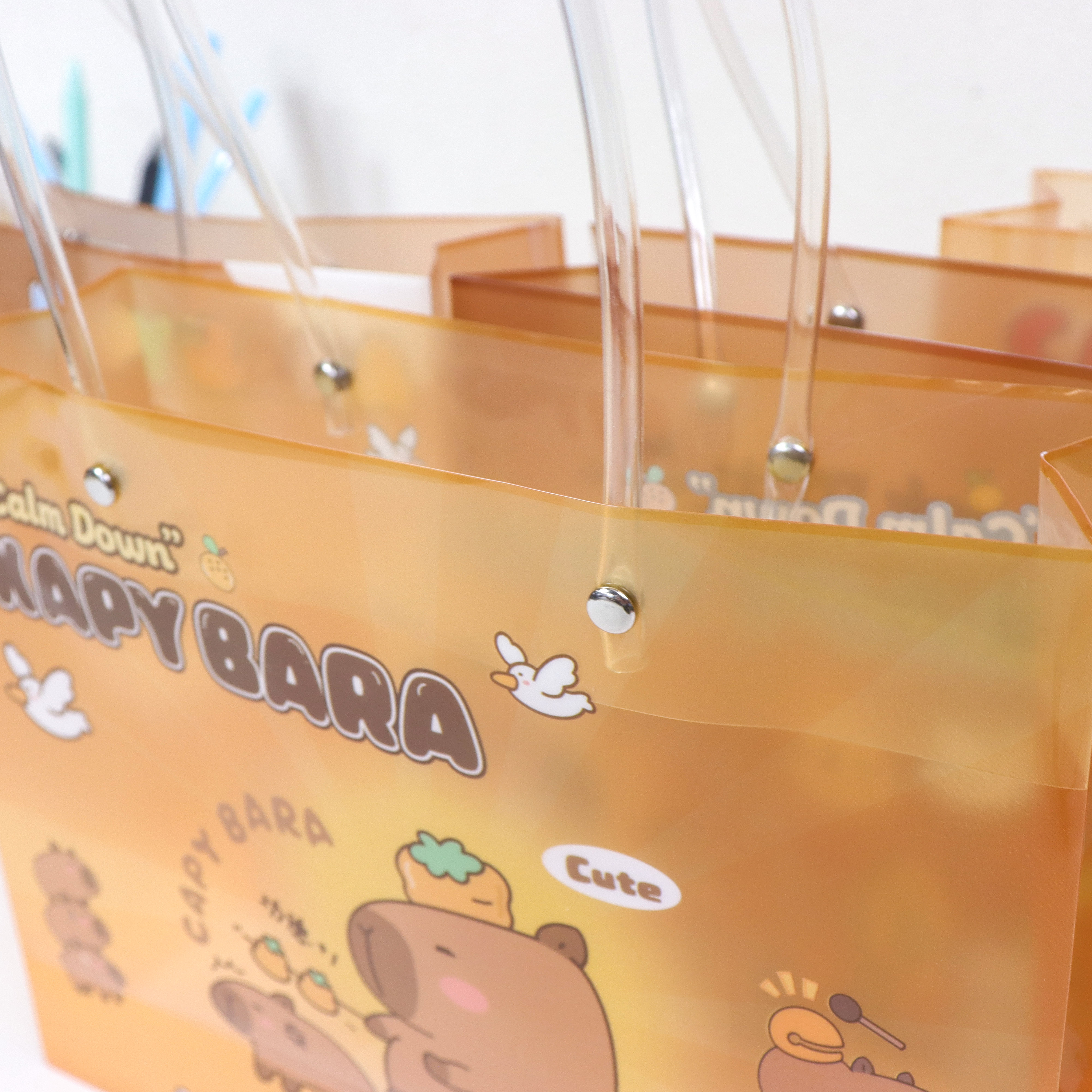 Kappa pp handbag M size/rivets, high-end feel, factory direct sale, large capacity, lightweight, cross-border new product, cartoon cute Application Scenario