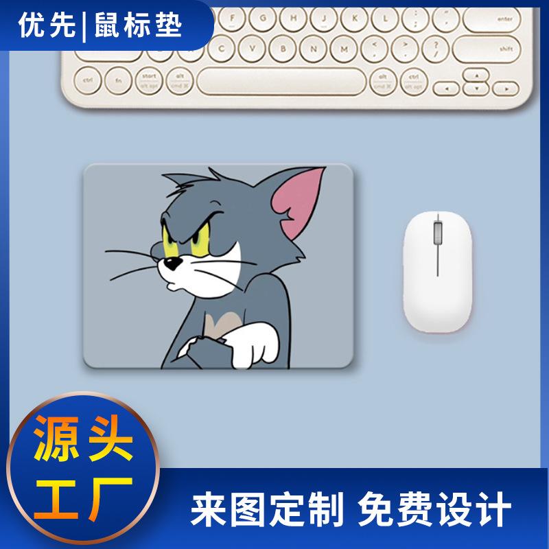new creative cartoon mouse pad office game table mat anime thickened girl small size desktop mouse pad