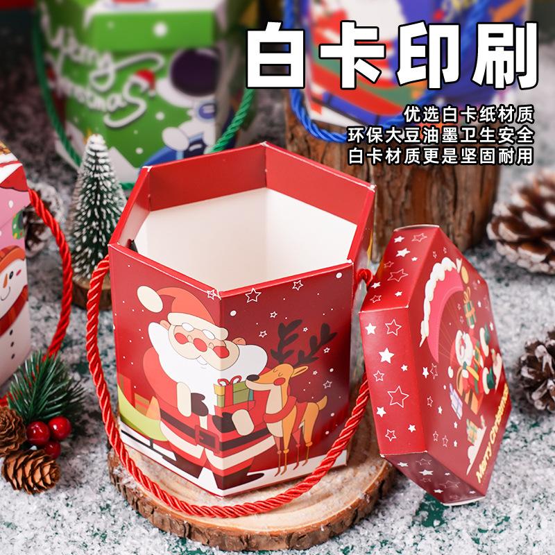 2024 new christmas eve apple box creative christmas eve fruit packing box candy gift christmas gift box wholesale Application Scenario