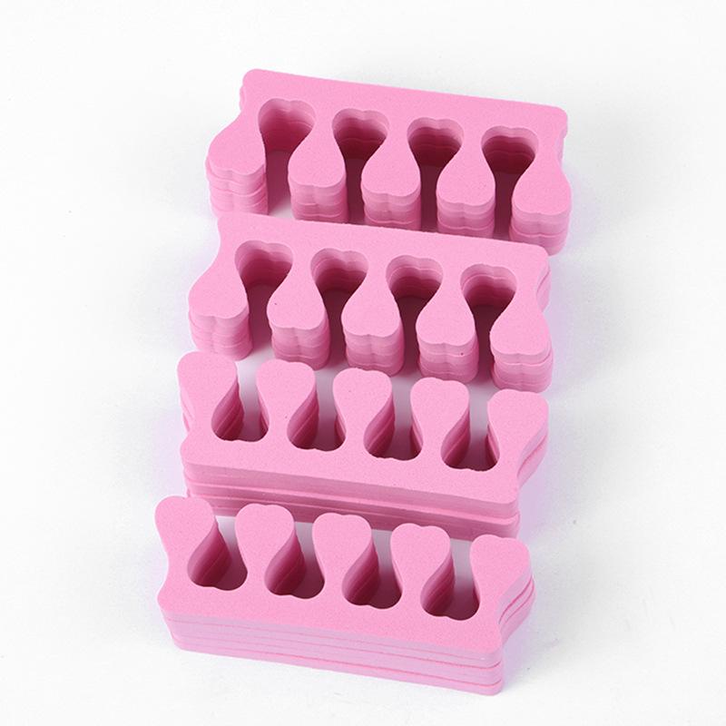 nail beauty tools products wholesale finger finger split cotton finger splitter toe separator pink one pack Item Picture