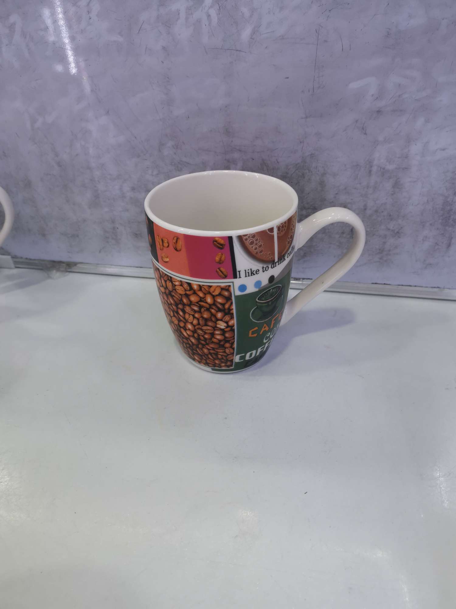 日用百货杯具专区 陶瓷杯马克杯水果图案设计 咖啡陶瓷杯适用 学生款可爱陶瓷杯子详情图2