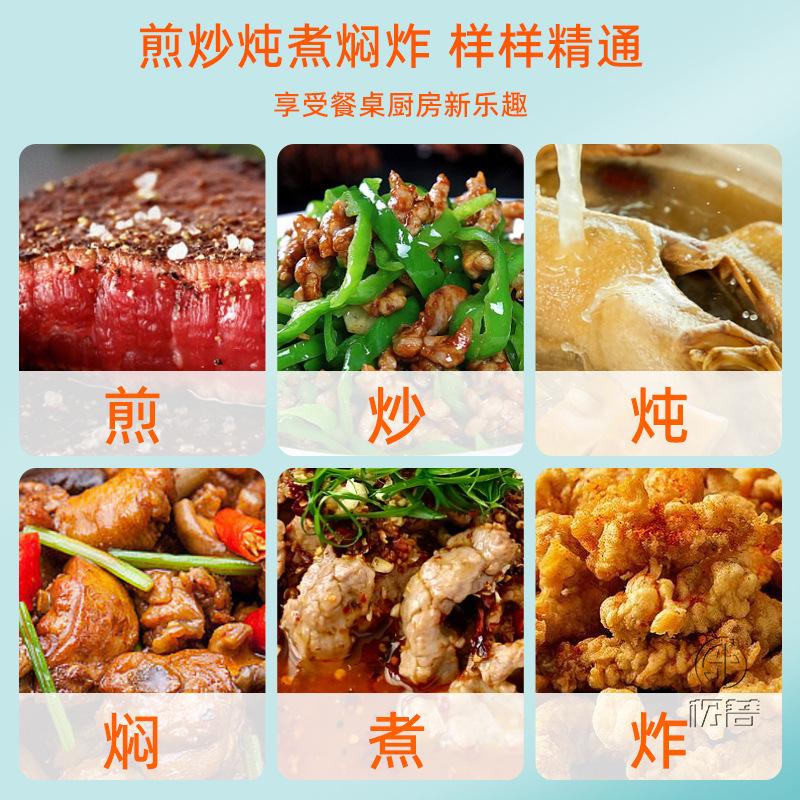 new non-stick roman column low pressure pot multi-functional thickened and large-capacity binaural soup pot ceramic crystal enamel low pressure pot Application Scenario