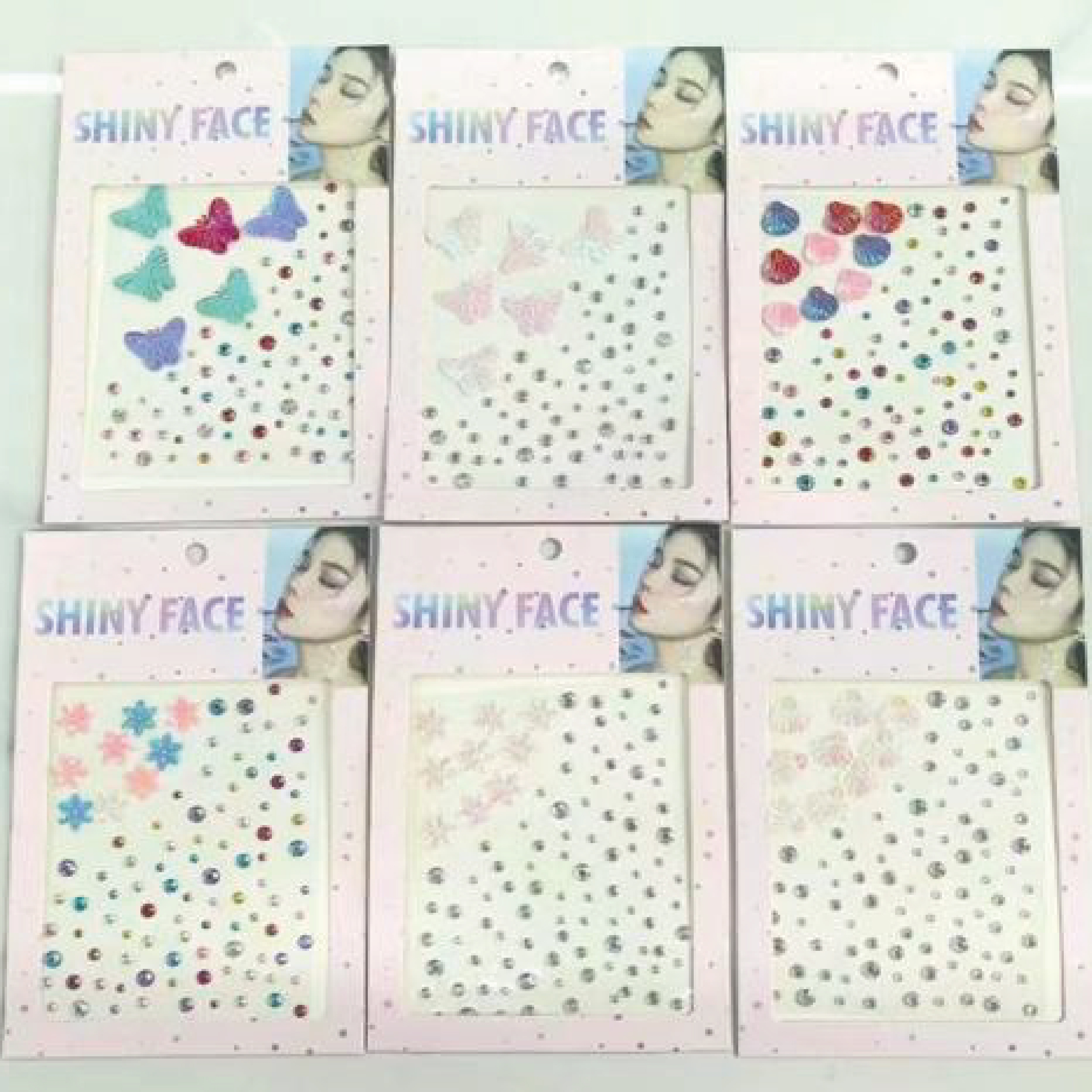 欧美脸钻贴脸部纹身贴亚克力钻贴眉心贴水钻防水脸贴宝石贴纸定制