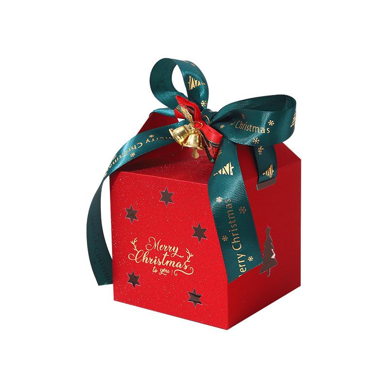christmas apple box hand bag gift packing box christmas eve apple decorative box handbag gift box box Item Picture