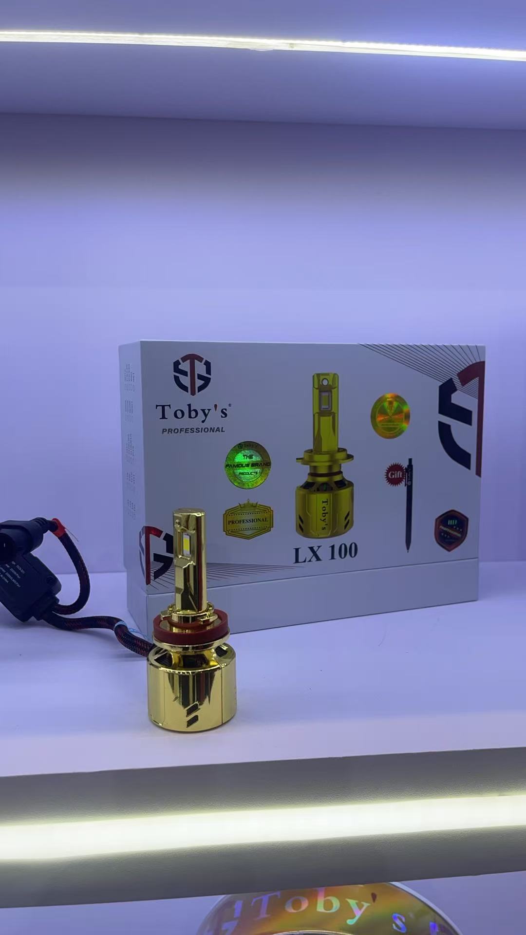 Automotive LED headlights for Middle Eastern customers, high-power automotive headlights, high beams H4 and H7, 120W lens lights Application Scenario