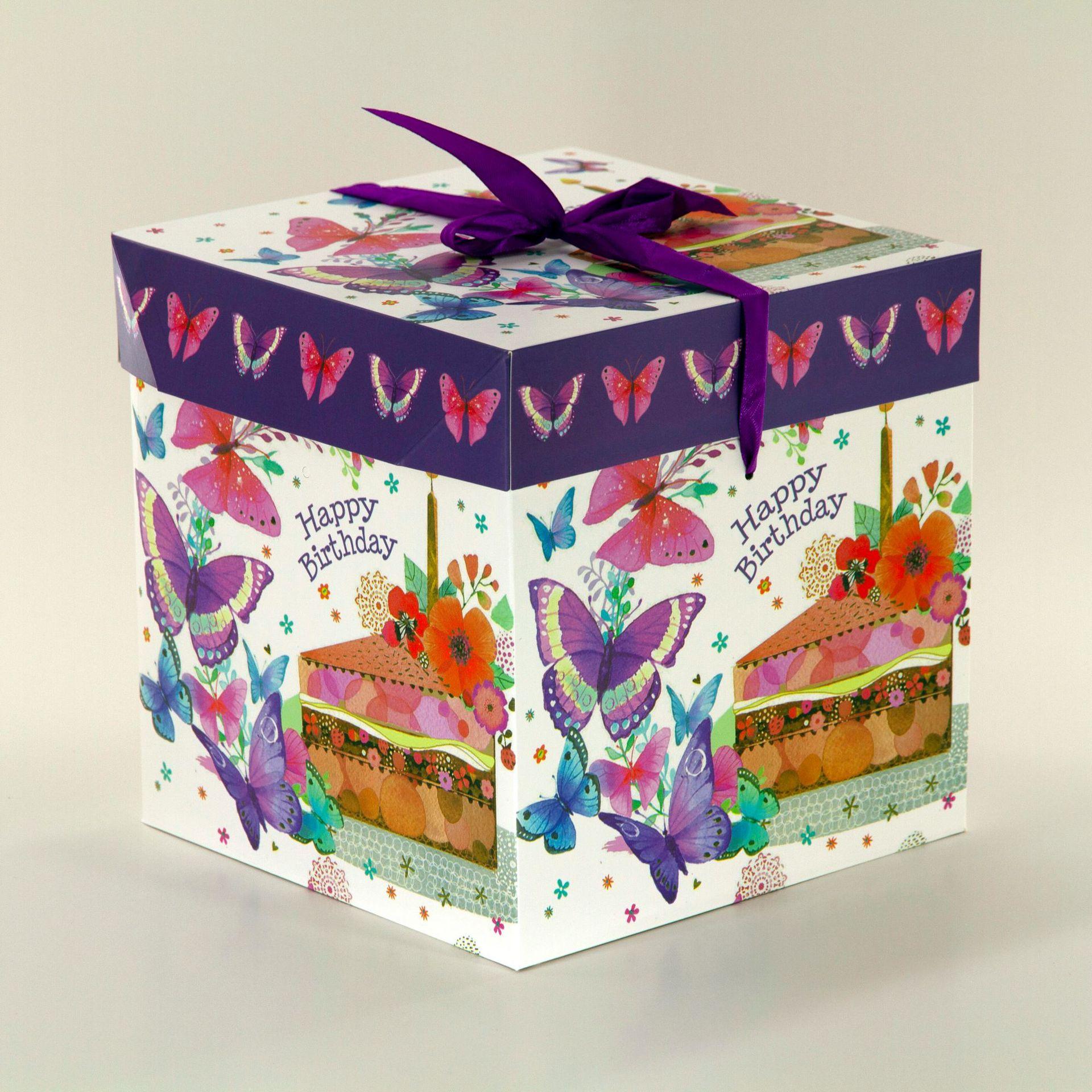 Birthday Cartoon Animal Bow Gift Box Cartoon Gift Box Ins Hand Gift Box Apple Box Cookie Box