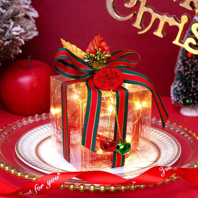 christmas eve luminous apple packing box christmas apple box new christmas eve fruit gift box christmas eve fruit gift box packaging