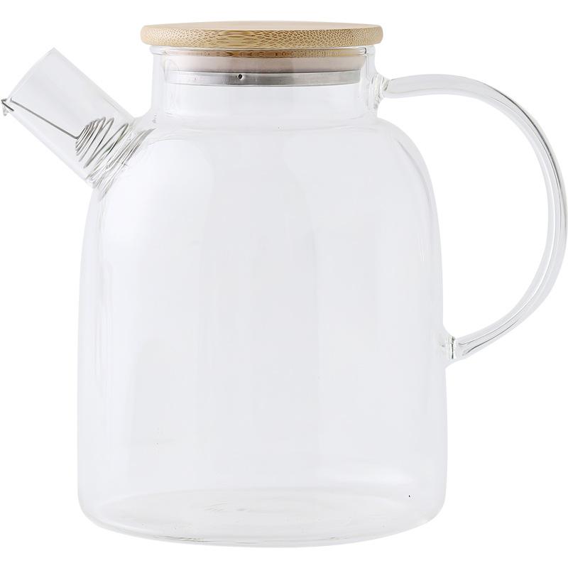 japanese-style high temperature resistant glass cold water pot set household large capacity cold water bottle cold boiled water cup explosion-proof teapot Item Picture