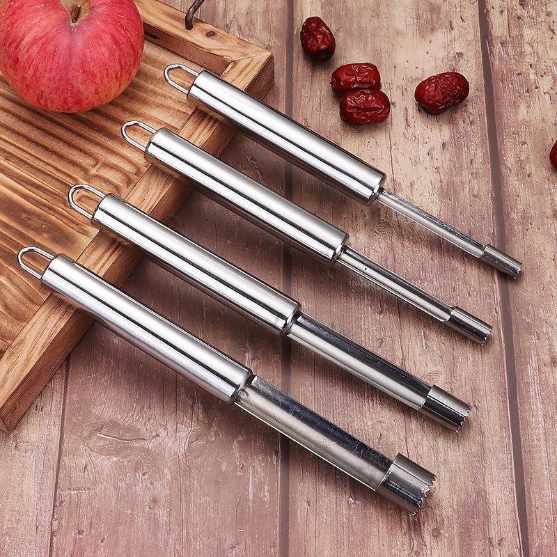 Nuclear Extractor Stainless Steel Corer Fruit Core Pumping Corer Hawthorn Red Dates Apple Nuclear Extractor Cherry Seed Removal Tool