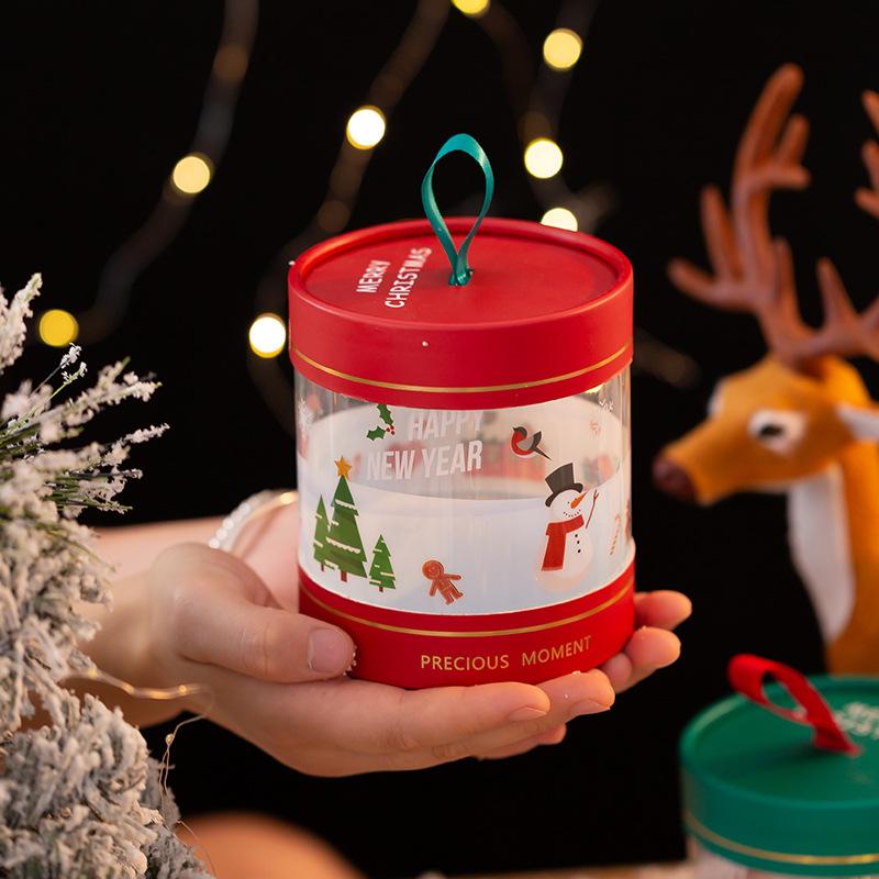 christmas gift christmas eve apple box packing boxes box cartoon christmas eve fruit christmas apple bag wholesale Specification drawing
