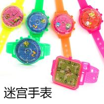 children's maze watch toys wholesale beads handheld balance rolling ball yiwu small toys plastic maze ball