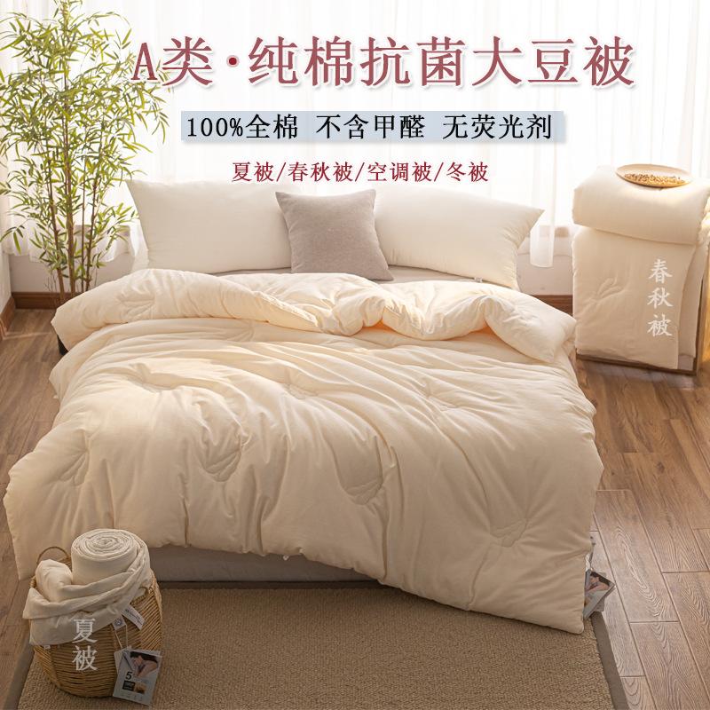 baby class a cotton soybean fiber quilt four seasons air-conditioning quilt double winter quilt quilt for spring and autumn summer quilt quilt