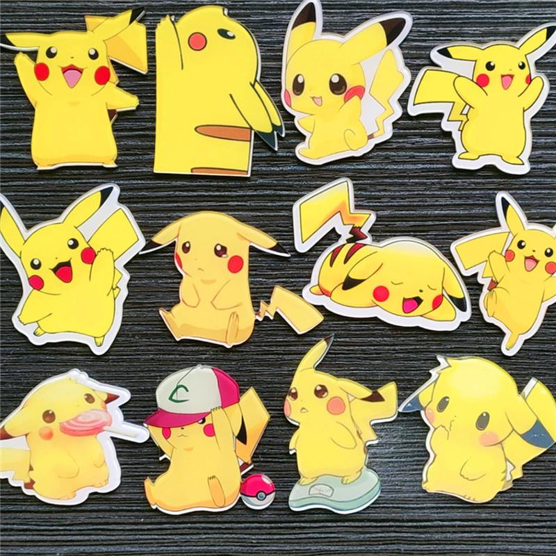 cartoon acrylic brooch cute pikachu badge personality creative badge patch bag accessories pin