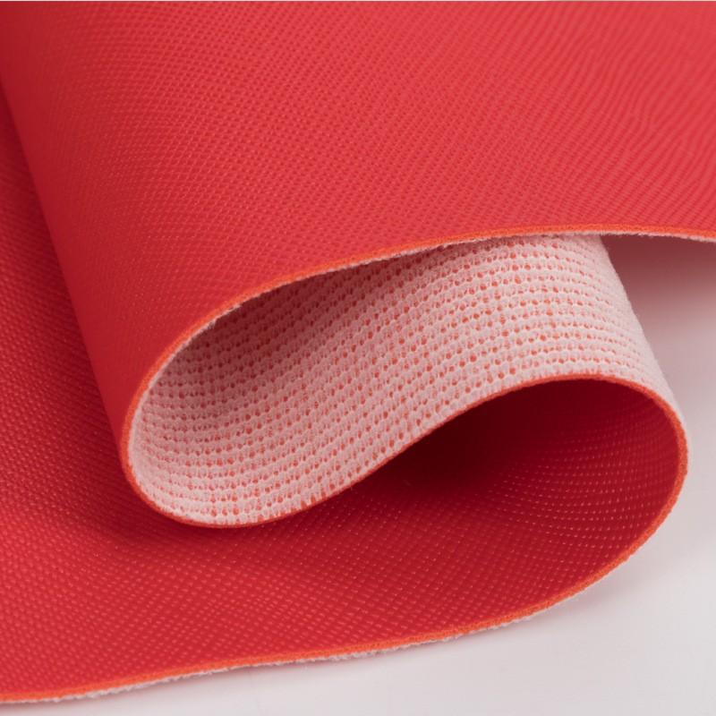 factory wholesale cross pattern pvc leather cosmetic case packaging artificial leather sofa handbag tracksuit set pvc fabric Application Scenario