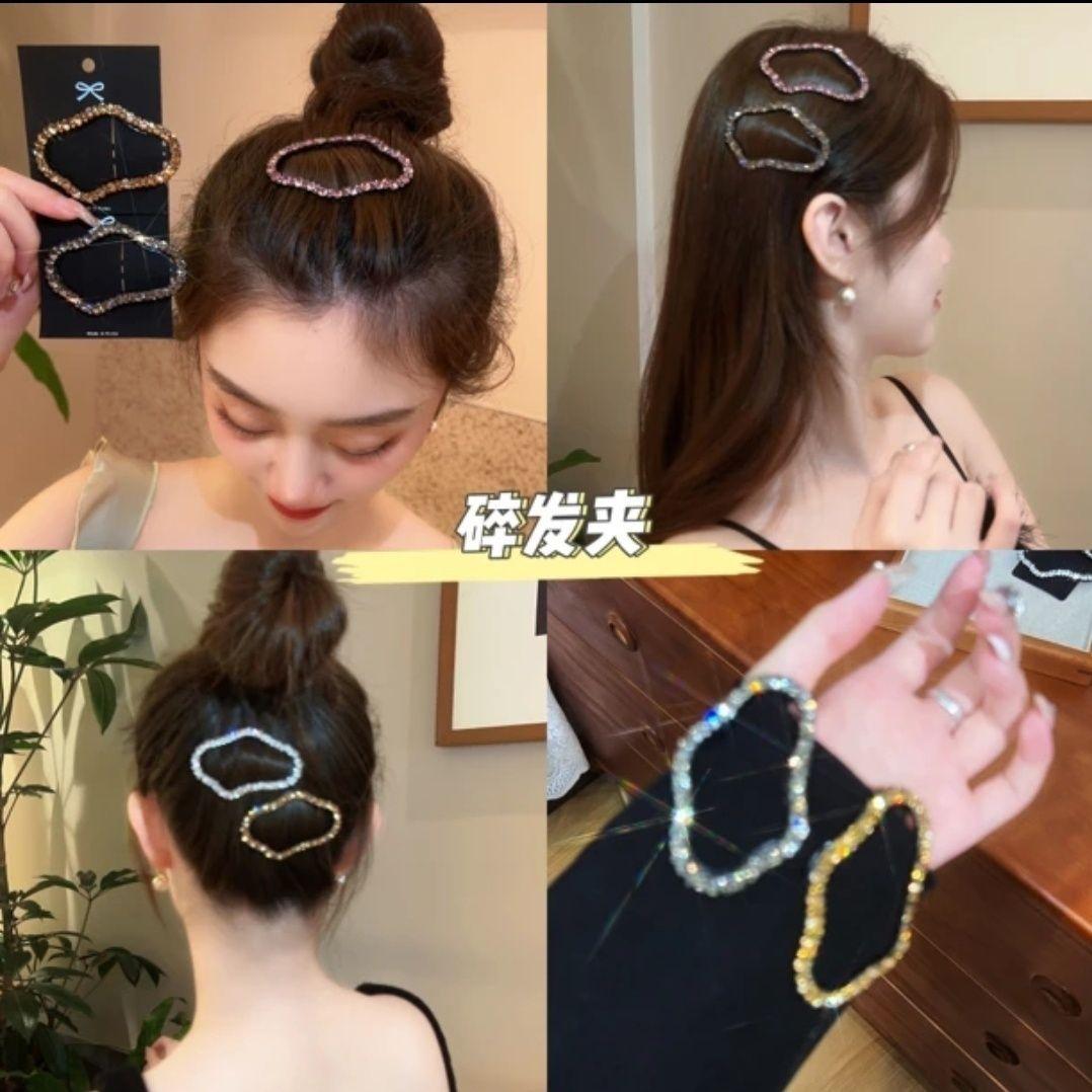 zinc alloy hair accessories bang clip south korea dongdaemun same product clouds bb clip korean sweet cropped hair clip fashionable hairpin