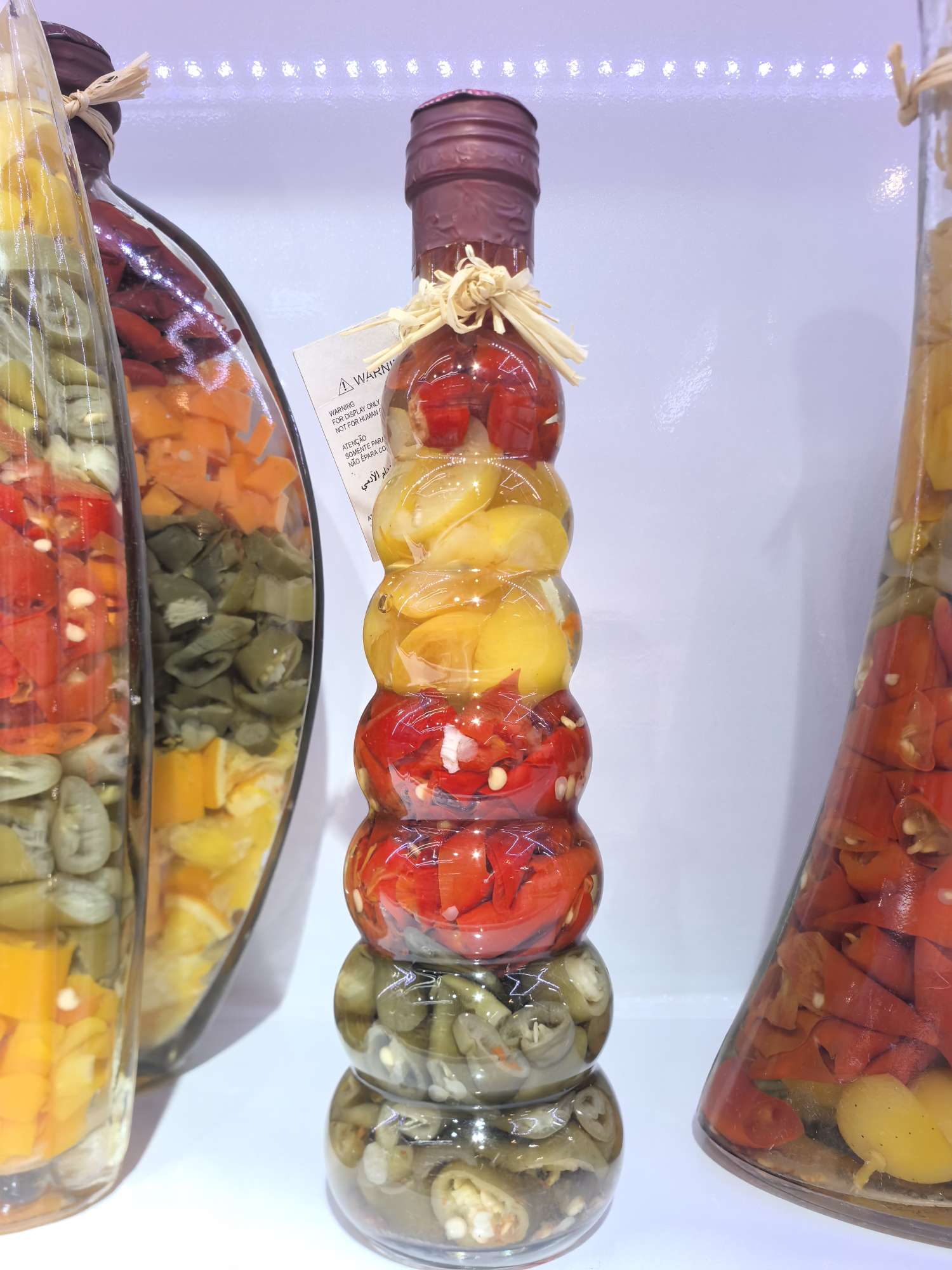 亚克力容器陶瓷小花瓶 工艺品花瓶礼品 电视柜装饰品 精致工艺品 花瓶摆件 艺术装饰品产品图